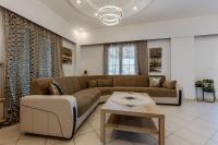 A seating area at Eleni's Apartment Top Floor