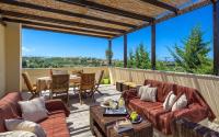 Posedenie v ubytovaní Exclusive Crete Villa Villa Citrus 3 Bedroom Private Pool Rethymnon