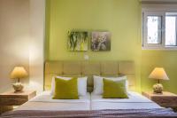Posteľ alebo postele v izbe v ubytovaní Deluxe Kefalonia Apartment Apartment Hibiscus 3 Bedroom Pool Karavomilos