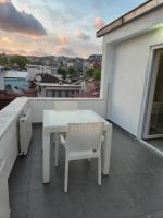 Balkón nebo terasa v ubytování Ararat Apart
