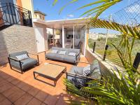 Posezení v ubytování 3 BDR House near La Zenia PRIVATE lounge terraces, fire places, BBQ, kitchen, parking
