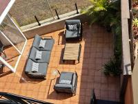 Posezení v ubytování 3 BDR House near La Zenia PRIVATE lounge terraces, fire places, BBQ, kitchen, parking