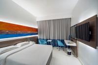 TV a/nebo společenská místnost v ubytování Citymax Hotel Ras Al Khaimah