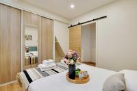 Łóżko lub łóżka w pokoju w obiekcie Elegant apartment - 2BR-5P - Champs de Mars