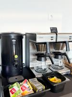 Kuchyň nebo kuchyňský kout v ubytování Amenity Apartmány Perná