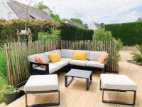 Vonkajšia záhrada v ubytovaní La BERNIQUE Maison familiale Confort & Espace 3 chambres Jardin WIFI