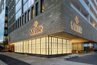 un edificio con una señal de nunit en el costado en Muir, a Luxury Collection Hotel, Halifax, en Halifax