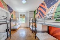 a room with several bunk beds in it at Hostel Colors Of Adriatic - Youth Only in Split