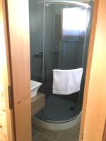 A bathroom at Chata Drevenica Orava