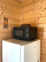 A kitchen or kitchenette at Chata Drevenica Orava
