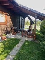 A garden outside Chata Drevenica Orava