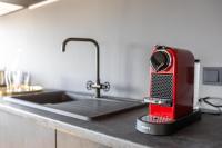 Kuchyň nebo kuchyňský kout v ubytování Luxury Loft Apartment Akureyri