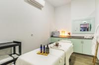 Hotel Rural Brícia Du Marにあるベッド