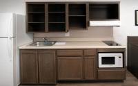 WoodSpring Suites Hermitage - Nashville Airportにあるキッチンまたは簡易キッチン