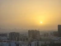 Blick auf den Sonnenuntergang&#47;Sonnenaufgang von der Pension aus oder aus der Nähe