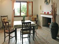 A seating area at Holiday homes in Santa Margherita di Pula
