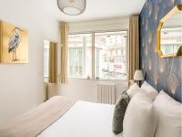 Posteľ alebo postele v izbe v ubytovaní Cozy Apartment - Louvre - Aboukir VIII