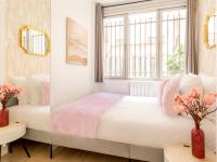 Posteľ alebo postele v izbe v ubytovaní Cozy Apartment - Louvre - Aboukir VIII