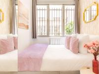 Posteľ alebo postele v izbe v ubytovaní Cozy Apartment - Louvre - Aboukir VIII
