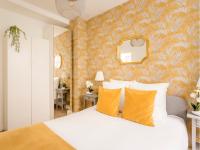 Posteľ alebo postele v izbe v ubytovaní Cozy Apartment - Louvre - Aboukir VIII