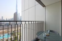 Balkón nebo terasa v ubytování Livbnb Suites - Lavish 2BR w/ Burj Khalifa Views & Near Dubai Mall