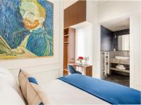 Łóżko lub łóżka w pokoju w obiekcie Merveil - Luxury Suite - Louvre - Marcel III