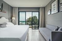 Sugar Marina Hotel -AVIATOR- Phuket Airportにあるベッド