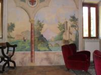 A seating area at Belvilla by OYO Splendid Farmhouse with Jacuzzi