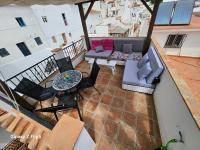 Balkón nebo terasa v ubytování Casa mi sùeño azul