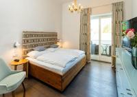 Postel nebo postele na pokoji v ubytování Seehotel Hubertushof