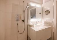 Koupelna v ubytování Seehotel Hubertushof
