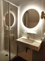 Koupelna v ubytování Hotel Dabeleira