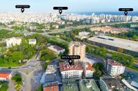 A general view of Antalya or a view of the city taken from Az apartmant