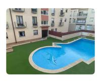 The floor plan of Marina Pool Apartment