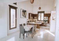 A kitchen or kitchenette at Red Rock villa, Plaka Elounda