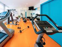 Centrum fitness w obiekcie Mercure Roma Piazza Bologna