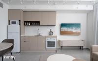 Küche&#47;Küchenzeile in der Unterkunft Luxury Apartments And Studios At Sea Side By Rently