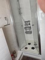 Koupelna v ubytování Ferienwohnung Büll