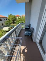 Balkón alebo terasa v ubytovaní Apartments Puntamika