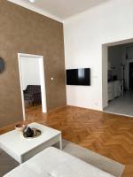 TV a/nebo společenská místnost v ubytování City center apartment