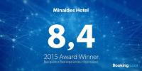 Certifikát, hodnocení, plakát nebo jiný dokument vystavený v ubytování Minaides Hotel