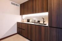 Kuchyň nebo kuchyňský kout v ubytování Apartamentos La Vistosona