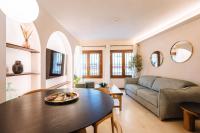 TV a/nebo společenská místnost v ubytování Apartamentos La Vistosona