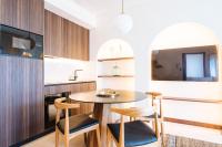 Kuchyň nebo kuchyňský kout v ubytování Apartamentos La Vistosona