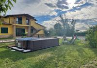 Vonkajšia záhrada v ubytovaní B&B DA NONNA ANACLE