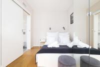 Postel nebo postele na pokoji v ubytování Premium Apartments by Wawel Castle
