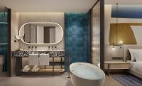 Holiday Inn Shanghai Pudong Airport, an IHG Hotelにあるベッド