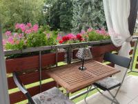 A balcony or terrace at Apartment in Balatonbereny/Balaton 18047