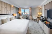 A television and/or entertainment centre at Kempinski Hotel Corvinus Budapest