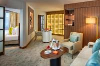 A seating area at Kempinski Hotel Corvinus Budapest
